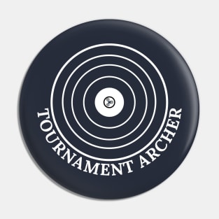 Tournament Archer Target Archery Pin