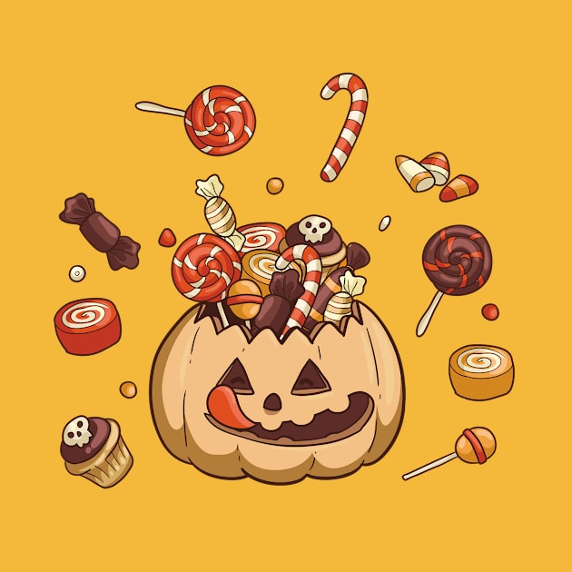 Sweet Candy Pumpkin by My_Store