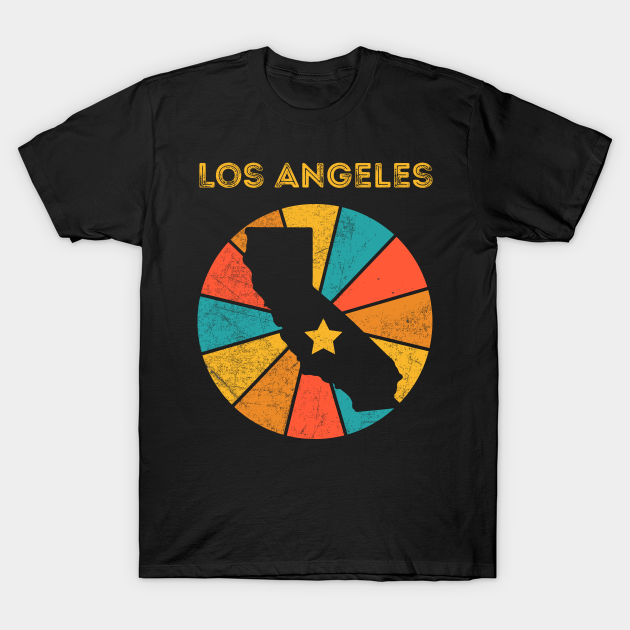 Discover Los Angeles California Vintage Distressed Souvenir - Los Angeles California - T-Shirt