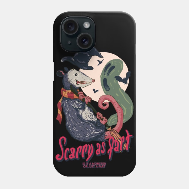 Scarry As Fart Phone Case by anycolordesigns
