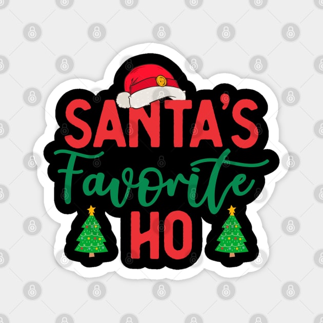 Santa's Favorite Ho Magnet by WiZ Collections