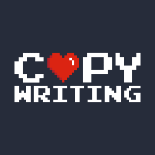 Copywriting Pixel (B&W) T-Shirt