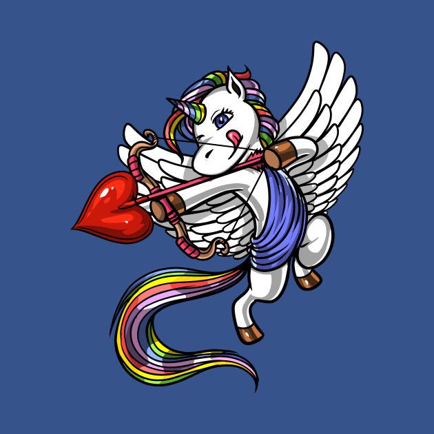 Unicorn Cupid by underheaven