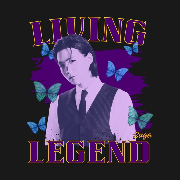 Living Legend Suga BTS by wennstore