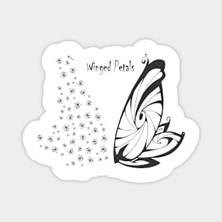 Wings Petals butterfly Flowers Best Gift For Mothers Magnet