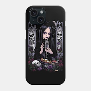 Wednesday Gothic Nights Phone Case