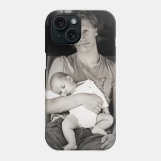 Who needs a crib if you have a big brother? Phone Case