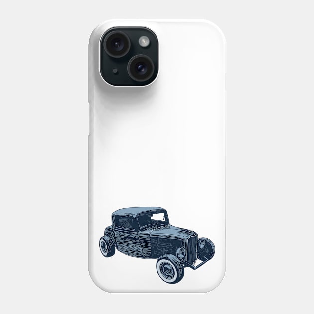 Hot Rod Phone Case by nerdgonalley