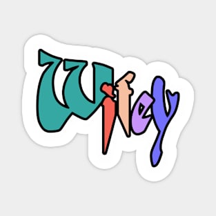 Wifey Typographic Magnet