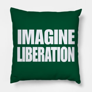 IMAGINE LIBERATION - Redo - White - Back Pillow