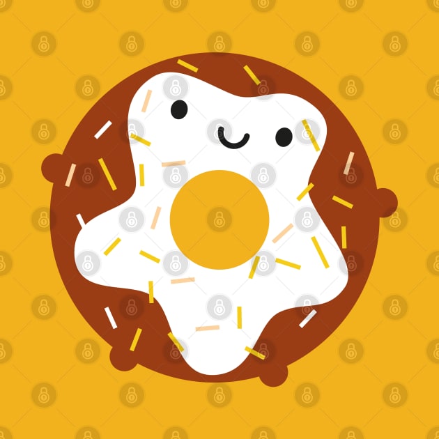 Kawaii Donut by marcelinesmith