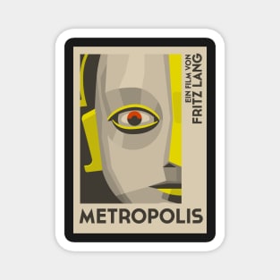 Poster of Metropolis by Fritz Lang Magnet