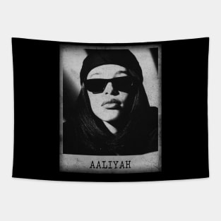 Aaliyah // Minimalist Fanart Tribute Tapestry