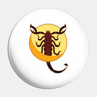 Scorpio Zodiac Sign Pin