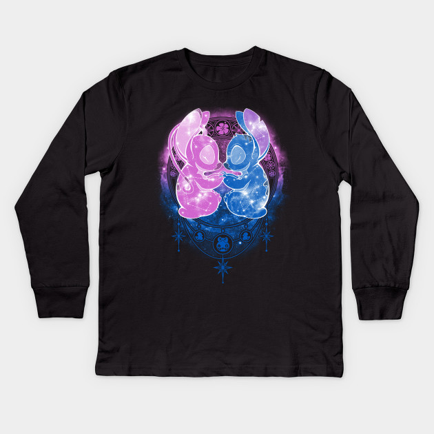 stitch and angel couple shirt