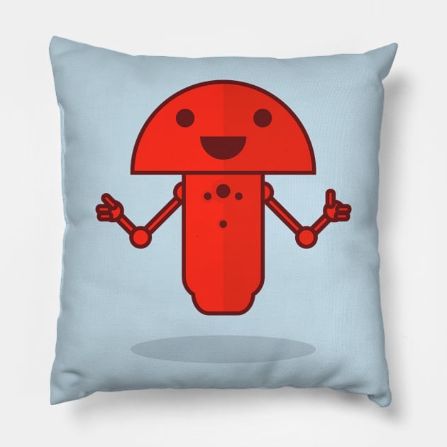 CutieBotz - Screw-E Pillow by prometheus31