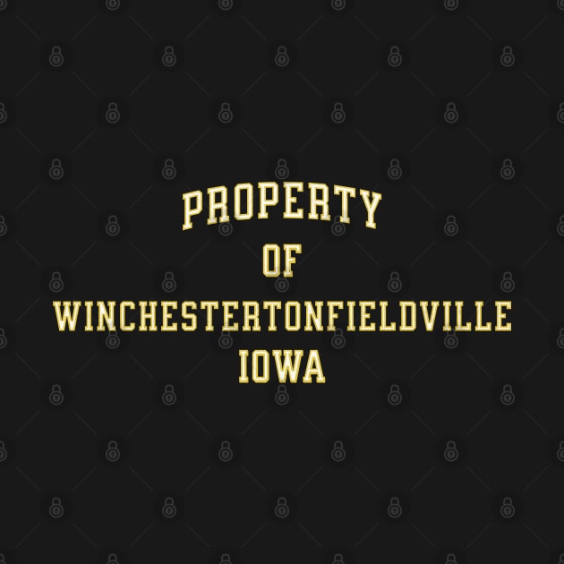 Property of Winchestertonfieldville Iowa by BodinStreet