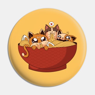 Ramen Cats Pin