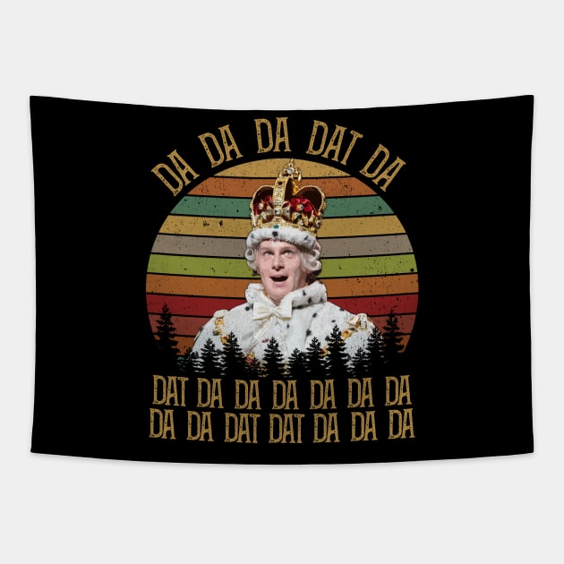 Vintage King George - Da Da Da Dat Da Tapestry by BradleyLeeFashion