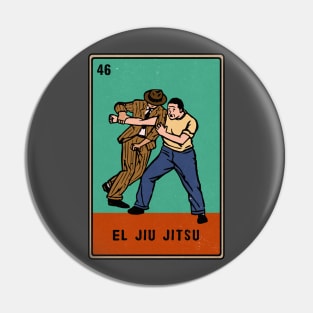 Vintage Jiu Jitsu Loteria Pin