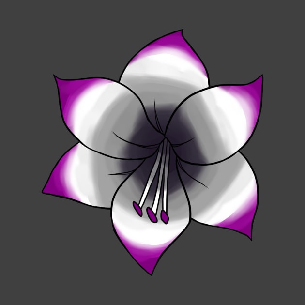 LGBT Pride Flower Amaryll-ace by xerosse