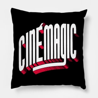 Cinemagic Magazine 3D - 80s Super 8 Filmmaker Resource by Don Dohler Pillow