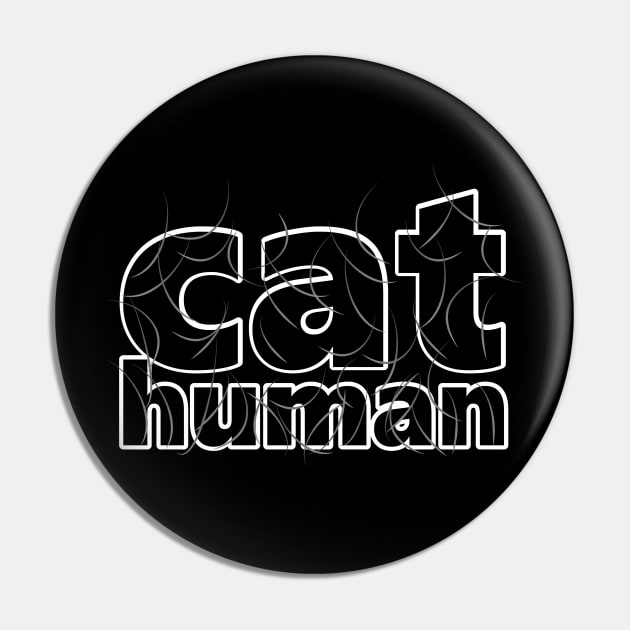 Cat Human Gray Hair Pin by Frame and Bar