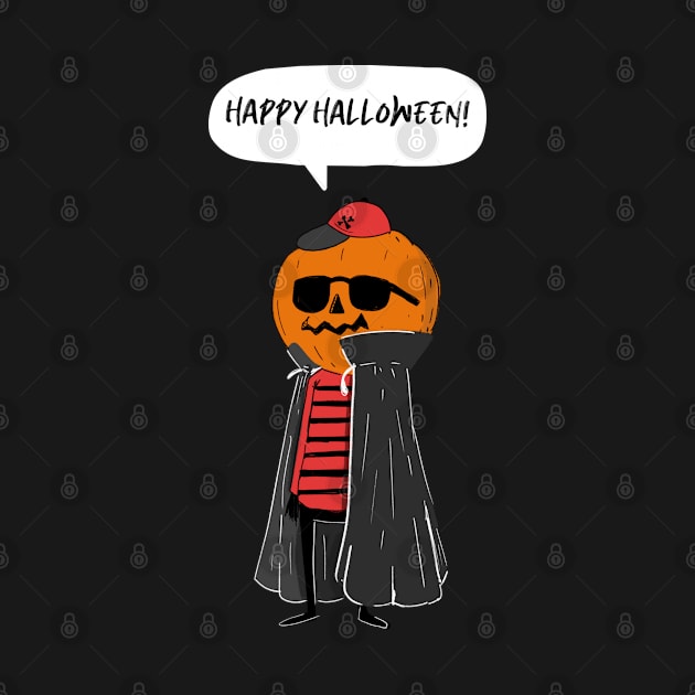 Happy Halloween from Mr. Jack-O-Lantern by Dodo&FriendsStore