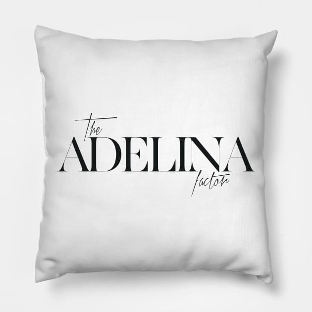 The Adelina Factor Pillow by TheXFactor