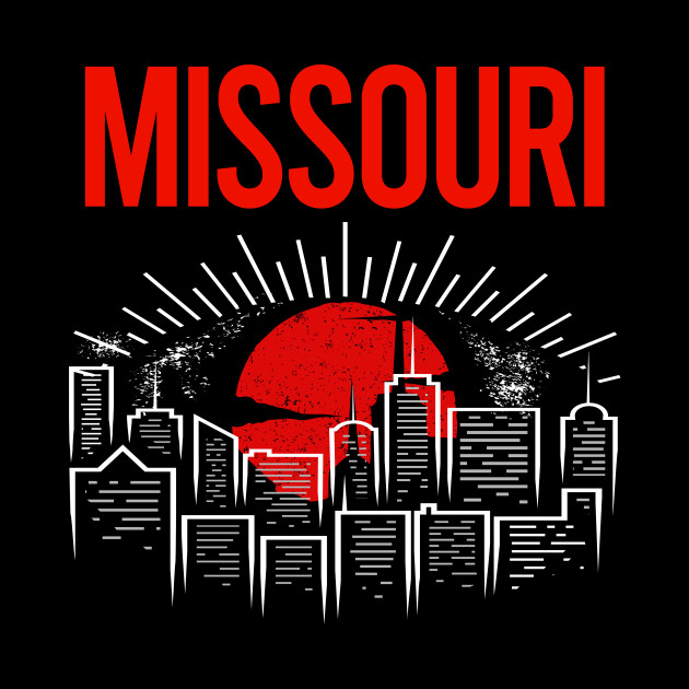 Red Moon Missouri - Missouri - Phone Case