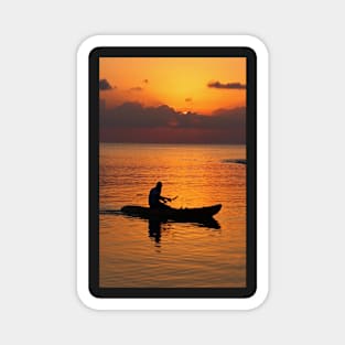 Jamaica Kayaker Magnet