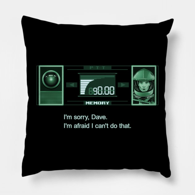 Codec 9000 - Third Stage Pillow by DCLawrenceUK