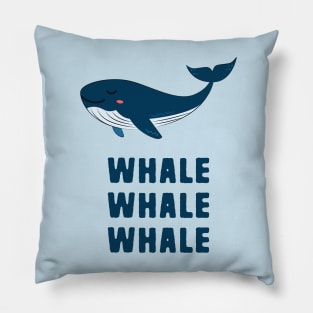 Whale Whale Whale Pillow