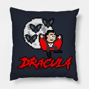 8-Bit Dracula Pillow