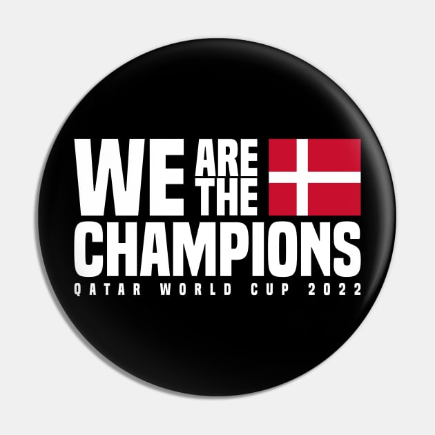 Qatar World Cup Champions 2022 - Denmark Pin by Den Vector