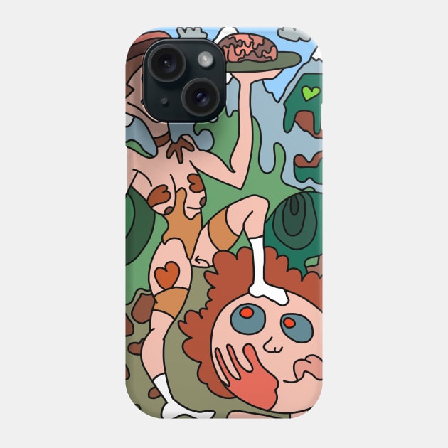 YOUR BRAIN Phone Case by MaraMey