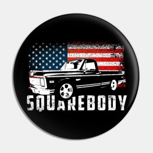 Chevrolet C10 K5 SquareBody 73-87 Chevy Truck Classic American C-10 Square Body Pickup Truck Pin