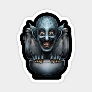 Horror toilet Monster #38 Magnet