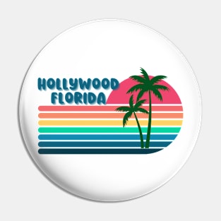 Hollywood Florida Pin