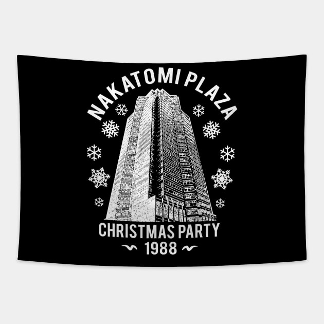 Nakatomi Plaza Shirt Tapestry by Nikkyta