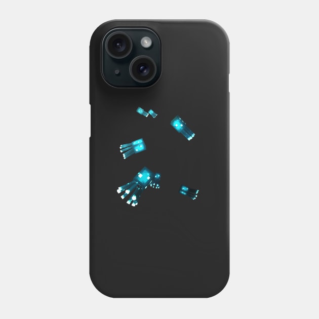 Glow Squid Phone Case by ilustraelleg