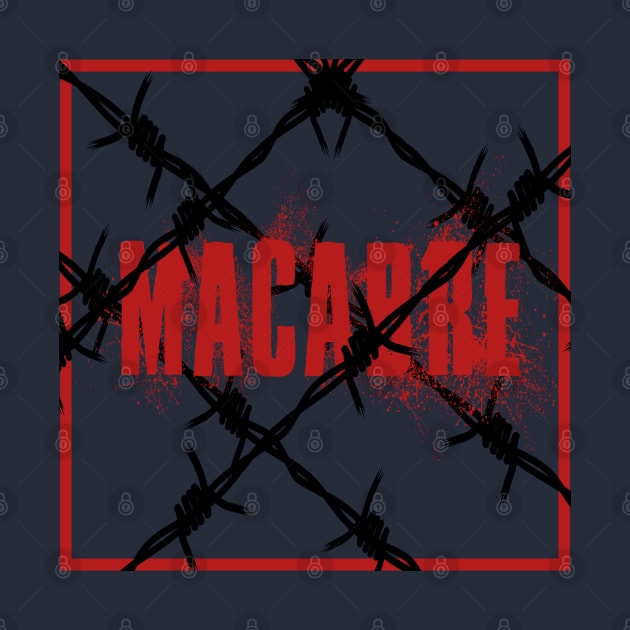 Macabre Cool Word Art Aesthetic Design by PANGANDOY