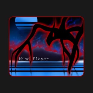 The Mind Flayer 80's poster T-Shirt