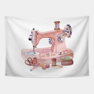 Sew Much To Do, Sew Little Time - light background Tapestry