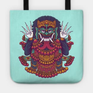 Balinese Mask Tote