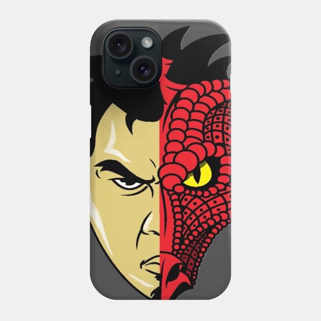 The Inner Dragon Phone Case by 901wrestling