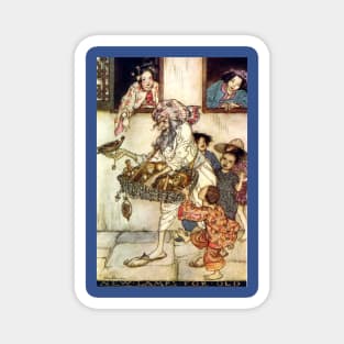 Aladdin - Arthur Rackham Magnet