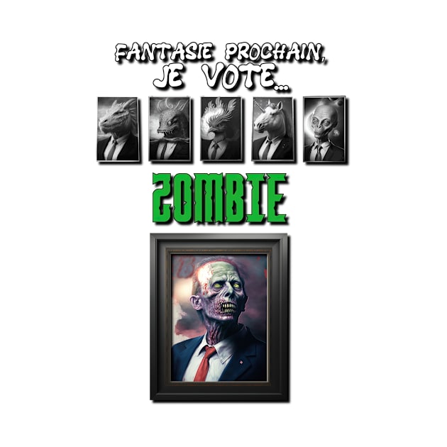 Elections monstrueuses - Zombie by BrainfArtBros