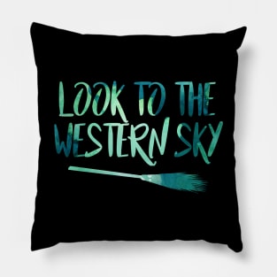 Look to the Western Sky Pillow