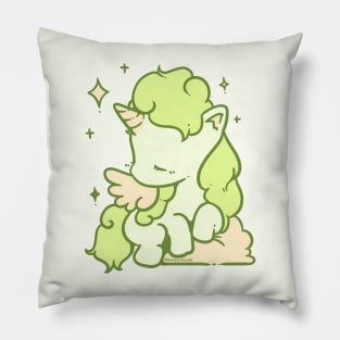 Soft Unicorn (Melon Green) Pillow